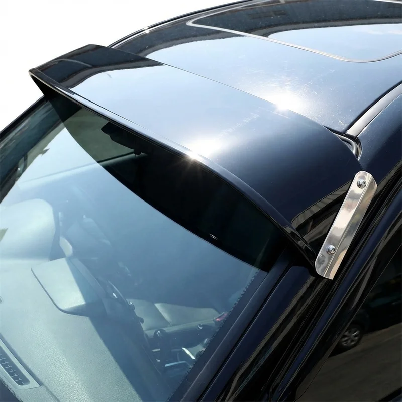 Jeep CJ7 Solid Acrylic Windscreen Sunvisor (1976 - 1987) - 1