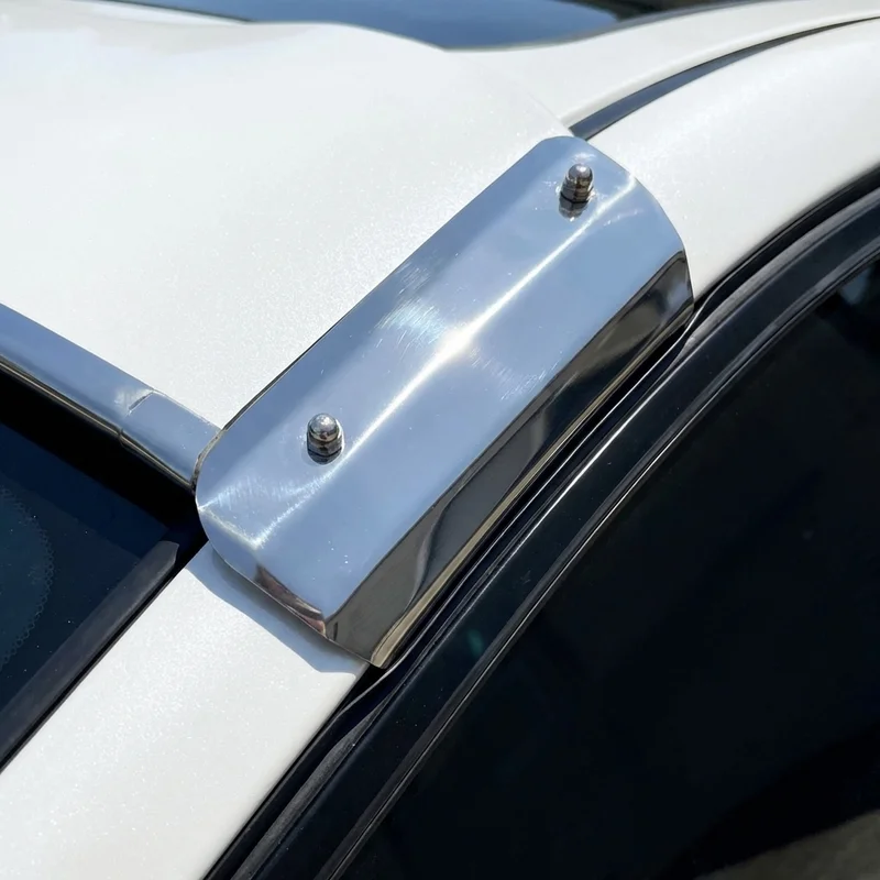 Jeep Commando Sunvisor Mounting Bracket Kit (1967 - 1973) - 1