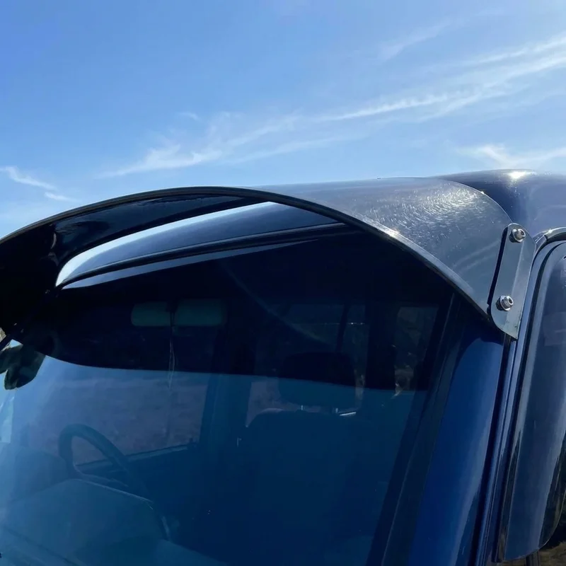 Pala de Sol Acrílica Sólida para Para-brisas Jeep J 2600 (1970 - 1973) - 1