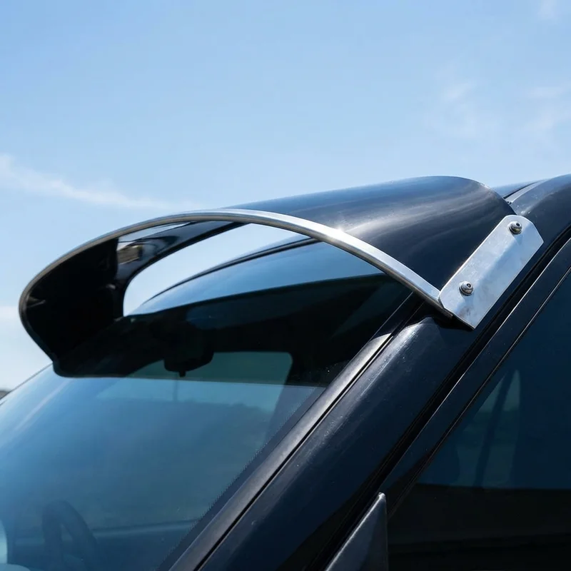 Jeep J 3500 Acrylglas-Windschutzscheiben-Sonnenblende (1970 - 1970) - 1