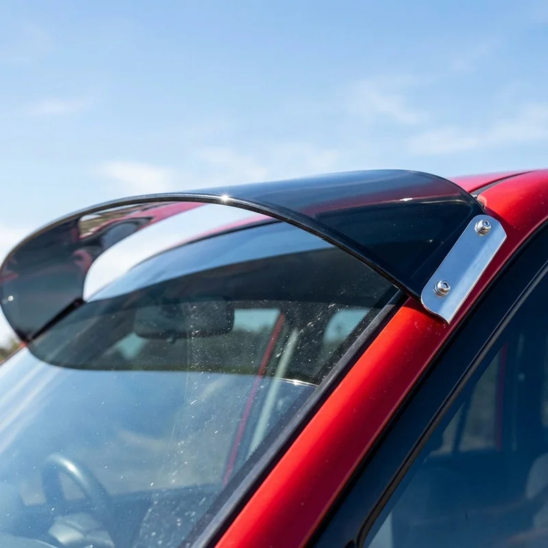 Jeep J20 Solid Acrylic Windscreen Sunvisor (1974 - 1988) - 1