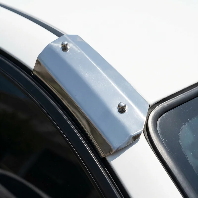 Jeep Jeepster Sunvisor Mounting Bracket Kit (1970 - 1971) - 1