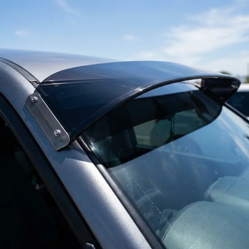 Jeep Patriot Solid Acrylic Windscreen Sunvisor (2007 - 2017) - 1