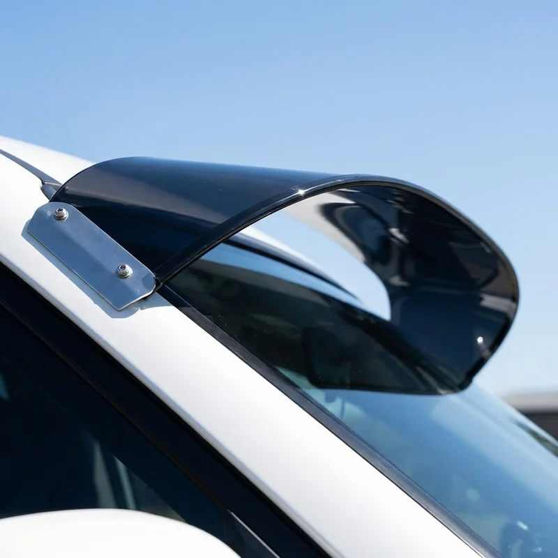Jeep Wagoneer Solid Acrylic Windscreen Sunvisor (1970 - 2025) - 1