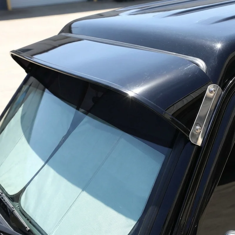 Jeep Wrangler Συμπαγές Ακρυλικό Αντηλιακό Παρμπρίζ (1987 - 2025) - 1