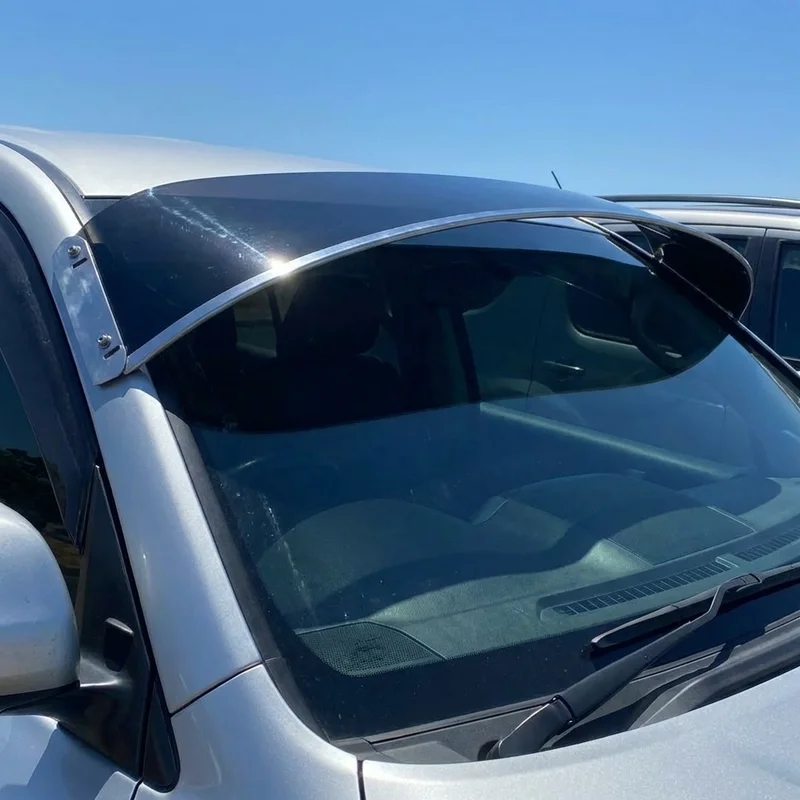 Jensen Interceptor Solid Acrylic Windscreen Sunvisor (1972 - 1976) - 1