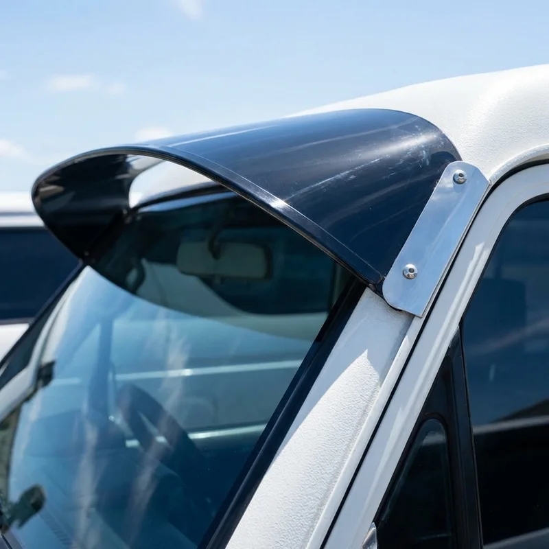 Kenworth K300 Solid Acrylic Windscreen Sunvisor (1999 - 2001) - 1