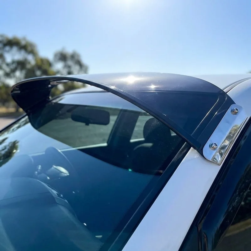 Kenworth W900 Solid Acrylic Windscreen Sunvisor (2007 - 2020) - 1