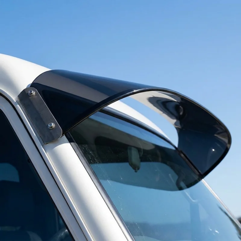 Kia Spectra Solid Acrylic Windscreen Sunvisor (2000 - 2009) - 1