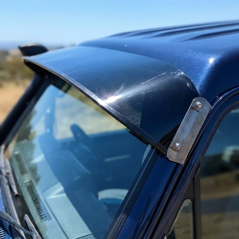 Lada Signet Solid Akryl Solskærm til Forrude (1984 - 1993) - 1