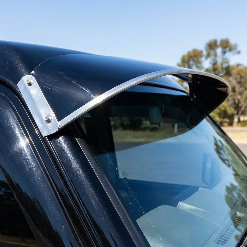 Land Rover Freelander Solid Acrylic Windscreen Sunvisor (1999 - 2006) - 1