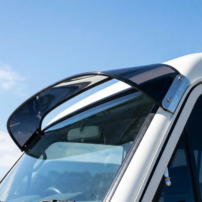 Land Rover LR4 Solid Acrylic Windscreen Sunvisor (2010 - 2016) - 1