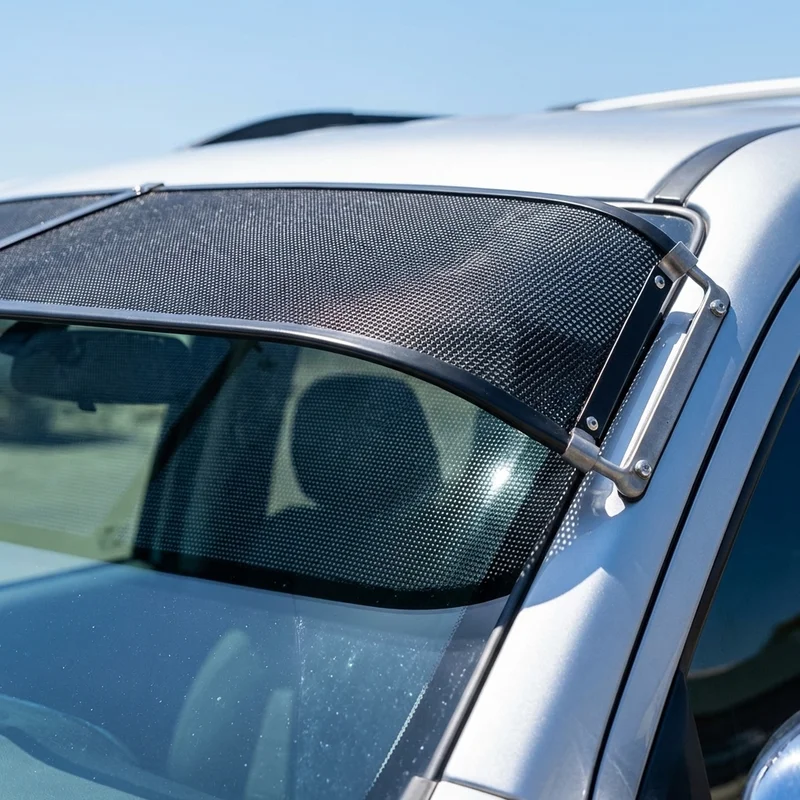 Lexus LS600h võrk-päikesevisiir tuuleklaasile (2008 - 2016) - 1