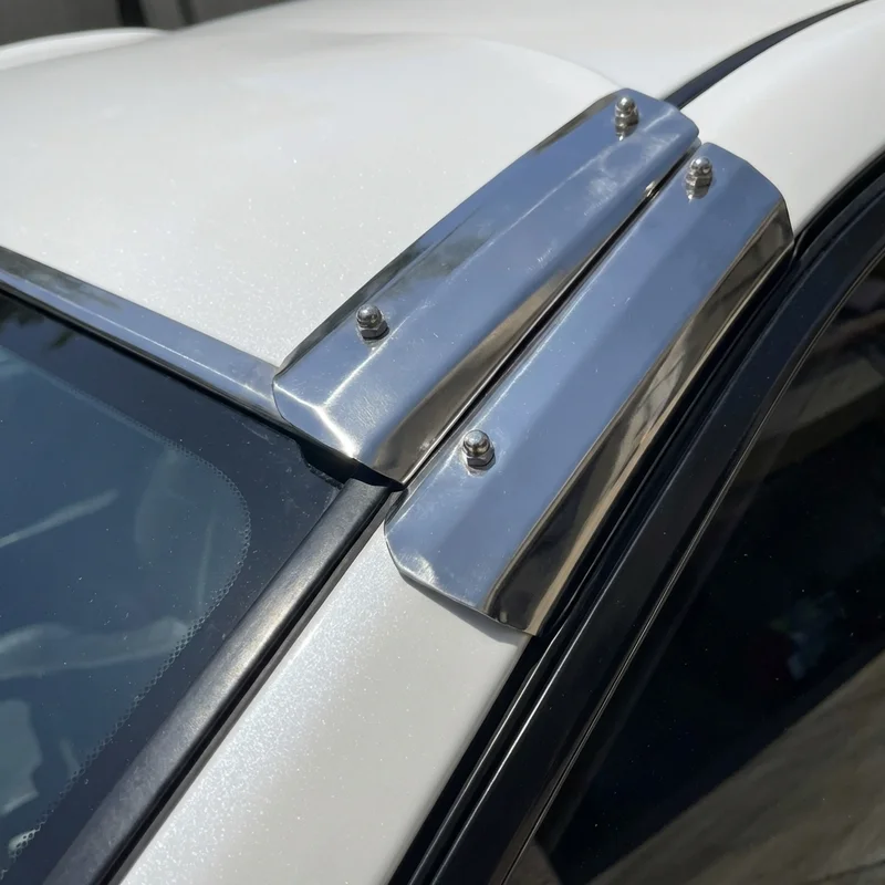 Lincoln Versailles Sunvisor Mounting Bracket Kit (1977 - 1980) - 1