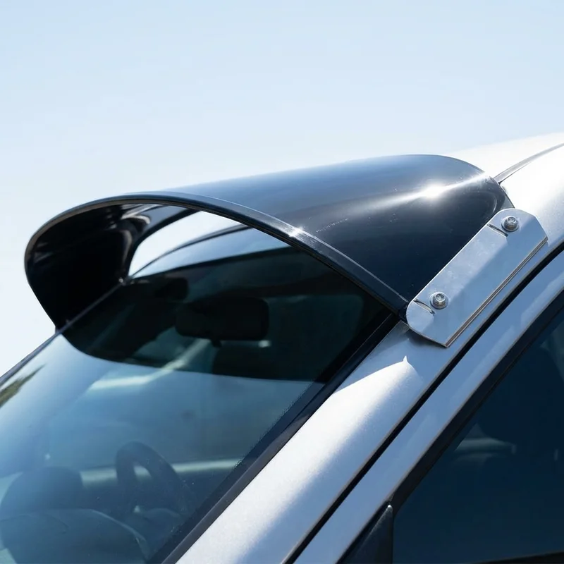 Mack CS200P Mid Liner Solid Acrylic Windscreen Sunvisor (1986 - 2001) - 1