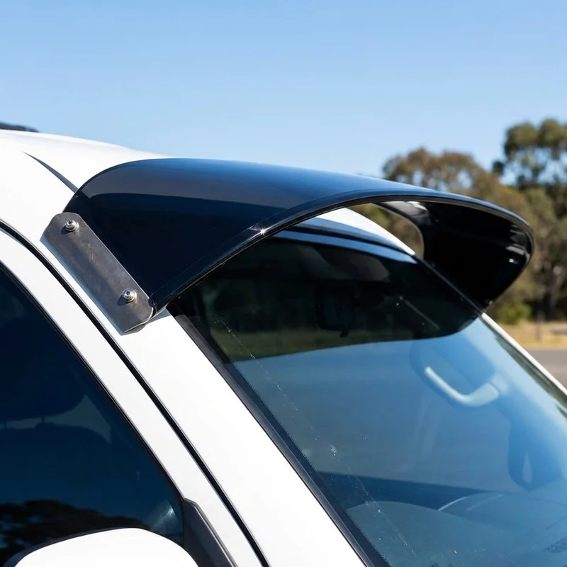 Mack CS300P Mid Liner Solid Acrylic Windscreen Sunvisor (1986 - 2001) - 1