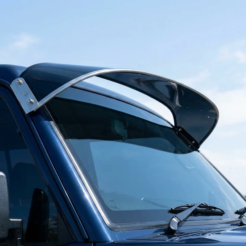 Mack CS300T Mid Liner Solid Acrylic Windscreen Sunvisor (1986 - 1997) - 1