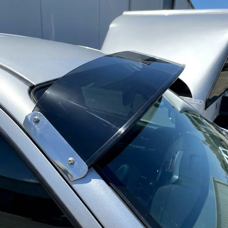 Mack CXN Solid Acrylic Windscreen Sunvisor (2004 - 2008) - 1