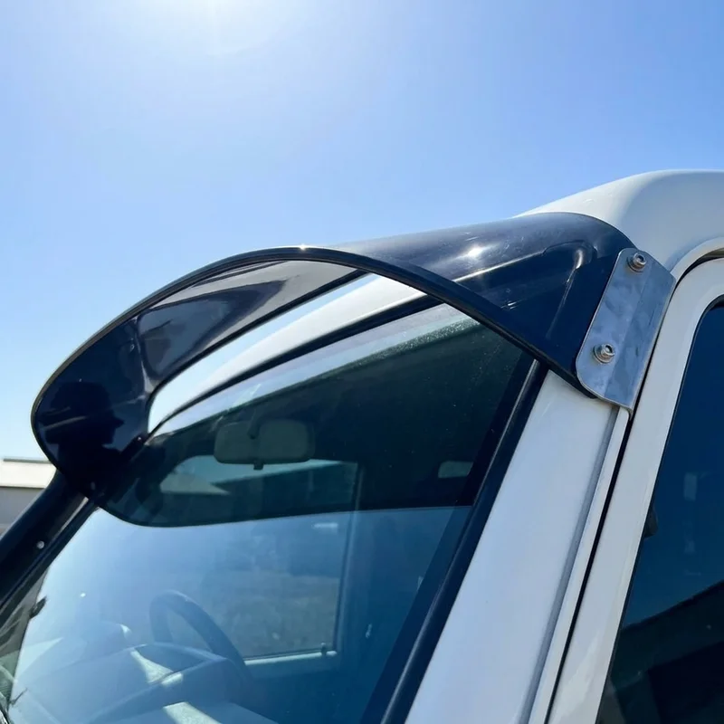 Mack CXU Solid Acrylic Windscreen Sunvisor (2008 - 2019) - 1