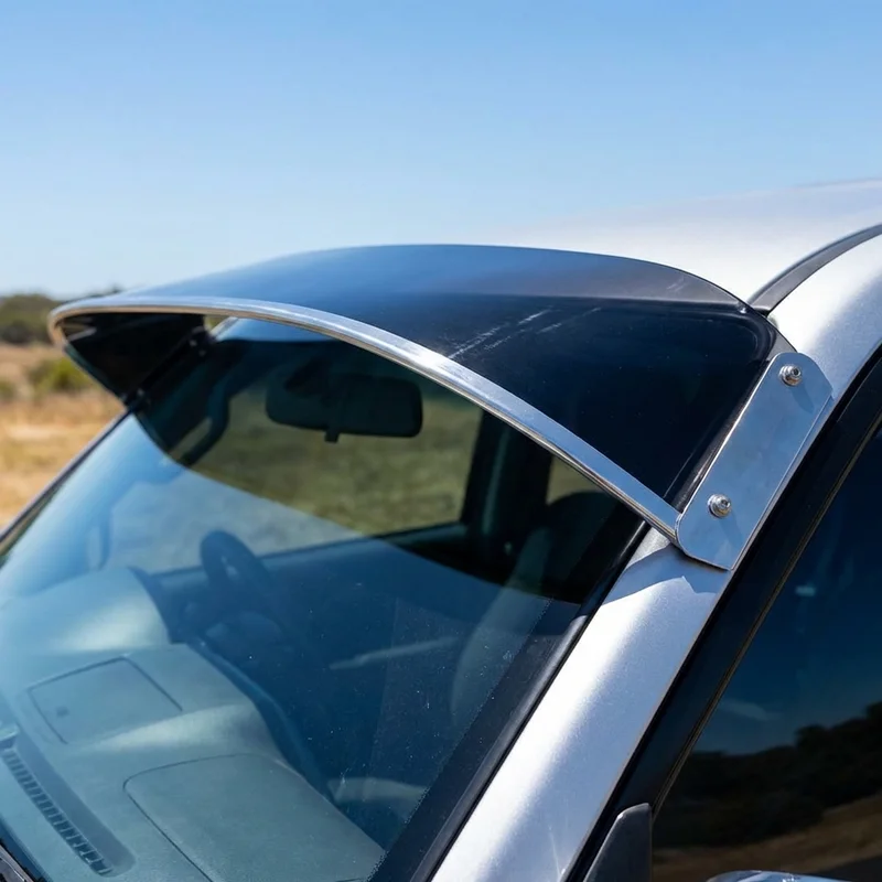 Mack GU7 Solid Acrylic Windscreen Sunvisor (2008 - 2019) - 1