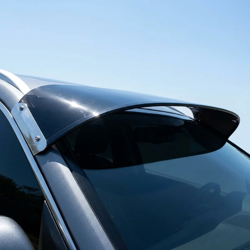 Mack MS200P Mid Liner Solid Acrylic Windscreen Sunvisor (1980 - 2001) - 1