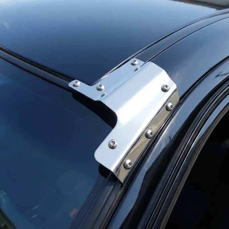 Mack MS300T Mid Liner Sunvisor Mounting Bracket Kit (1981 - 1996) - 1