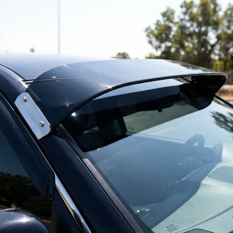 Marmon Herrington 125P Solid Acrylic Windscreen Sunvisor (1993 - 1997) - 1