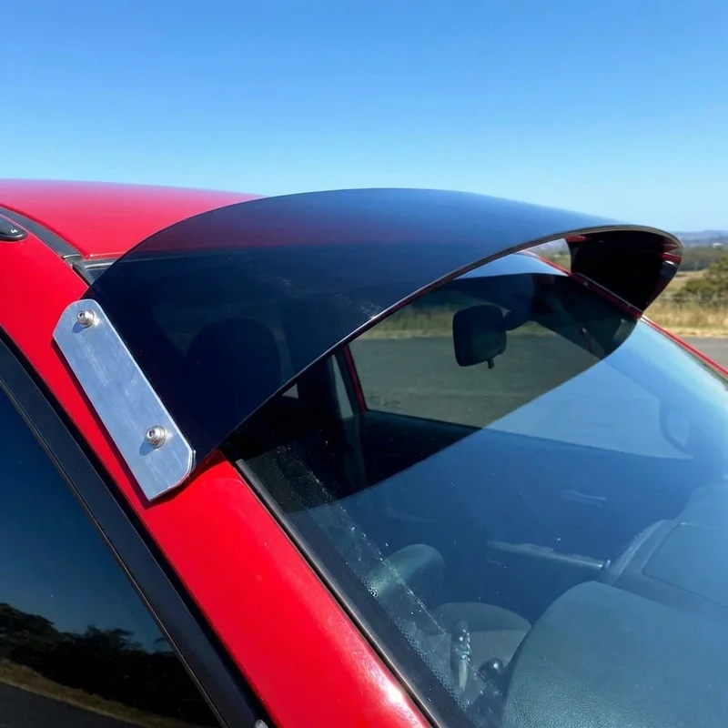 Marmon Herrington 125PA Solid Acrylic Windscreen Sunvisor (1993 - 1995) - 1