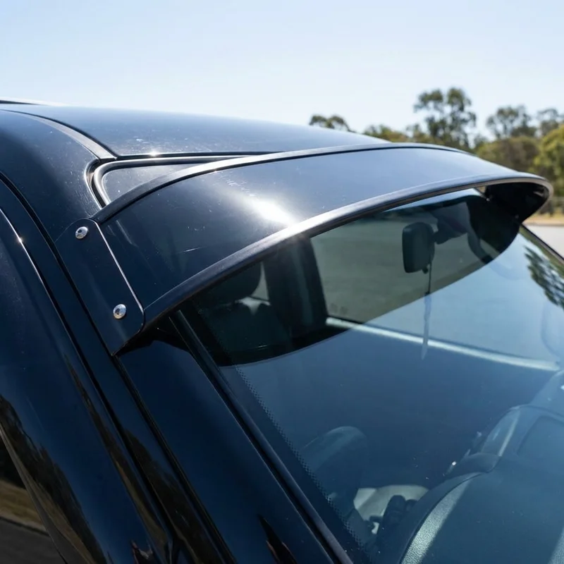 Maserati Khamsin Solid Acrylic Windscreen Sunvisor (1974 - 1979) - 1