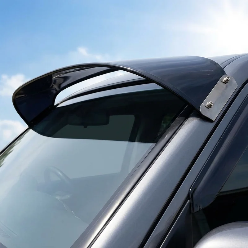 Maserati Spyder ソリッド アクリル フロントガラス サンバイザー (1986 - 2006) - 1