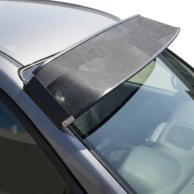 Viseira de Para-brisa em Tela Mazda 1200 (1970 - 1971) - 1