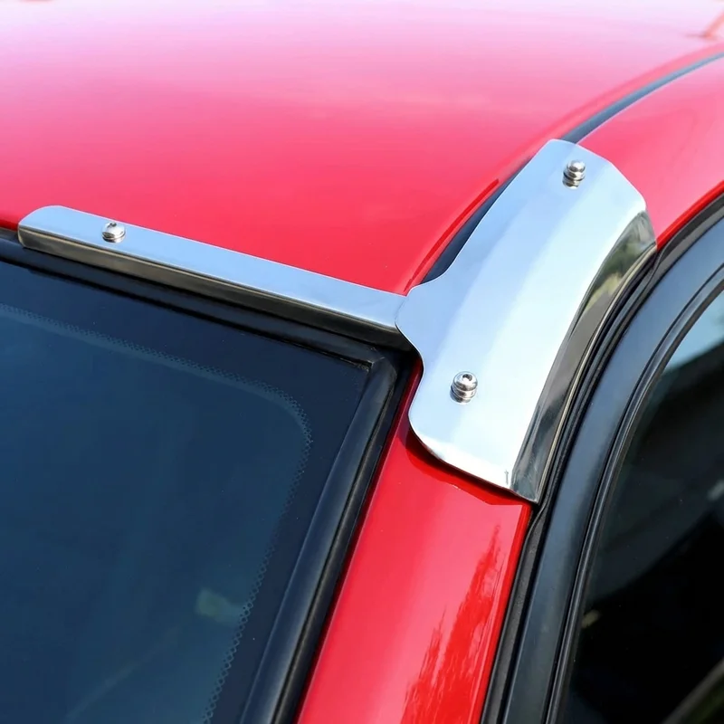 Kit de Suporte pra Viseira de Para-brisa Mazda 616 (1970 - 1971) - 1