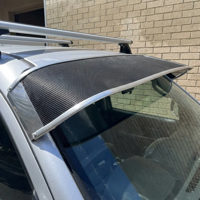 Viseira de Para-brisa em Tela Mazda 616 (1970 - 1971) - 1