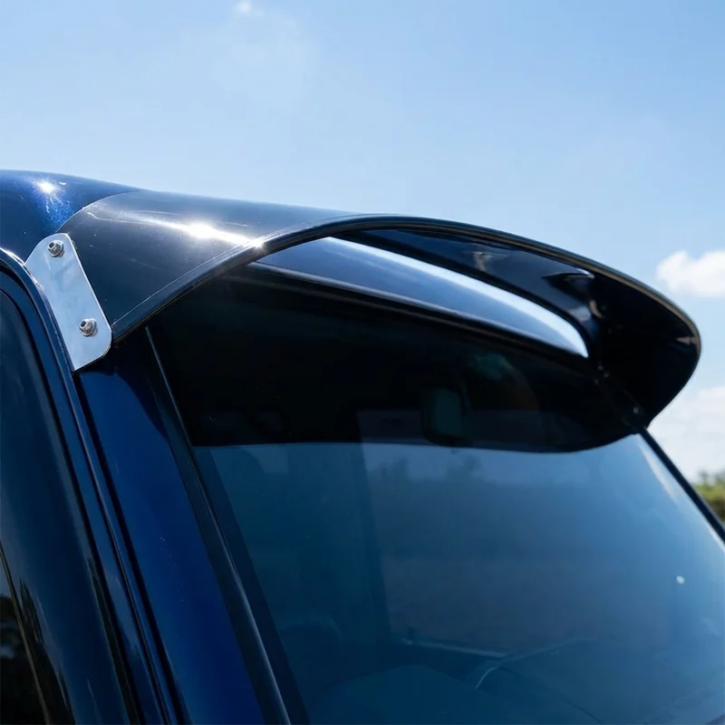 Viseira de Para-brisa em Acrílico Mazda 616 (1970 - 1971) - 1