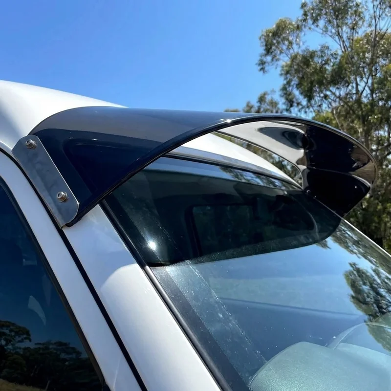 Mazda B2000 Solid Acrylic Windscreen Sunvisor (1979 - 1987) - 1