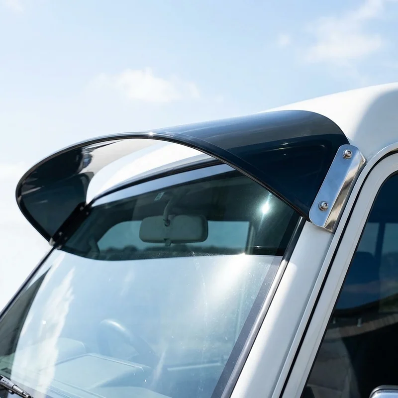 Mazda Mizer Solid Acrylic Windscreen Sunvisor (1976 - 1977) - 1