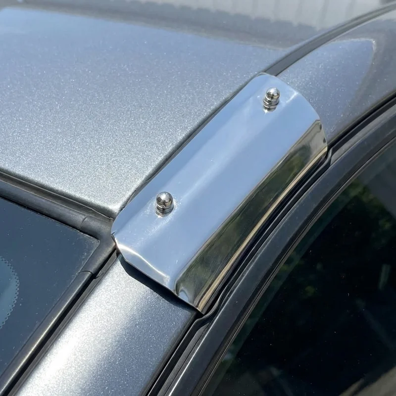 Mazda R100 Sunvisor Mounting Bracket Kit (1970 - 1972) - 1