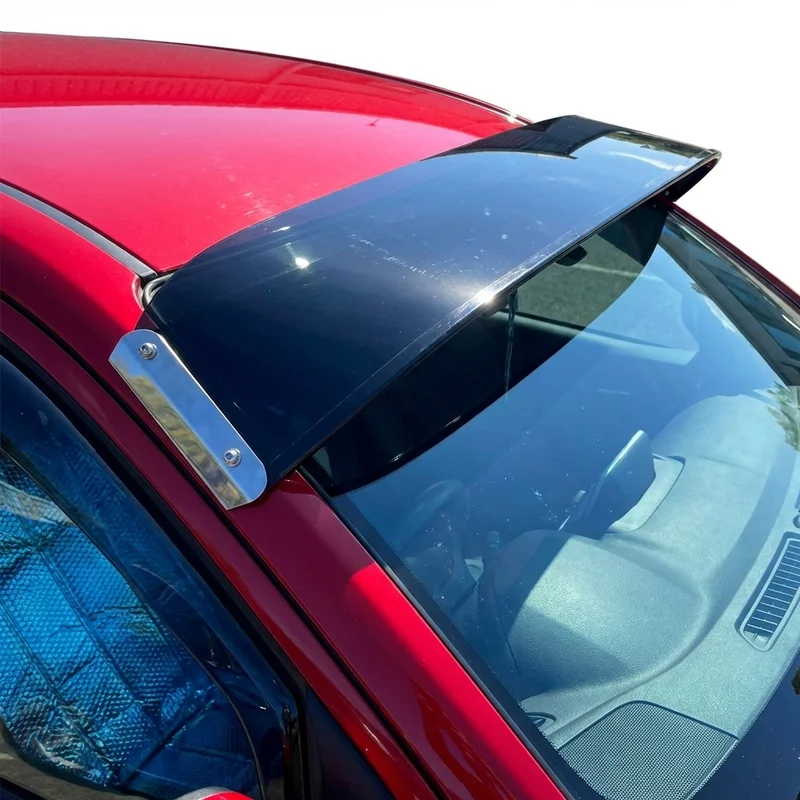 Mazda R100 Solid Acrylic Windscreen Sunvisor (1970 - 1972) - 1