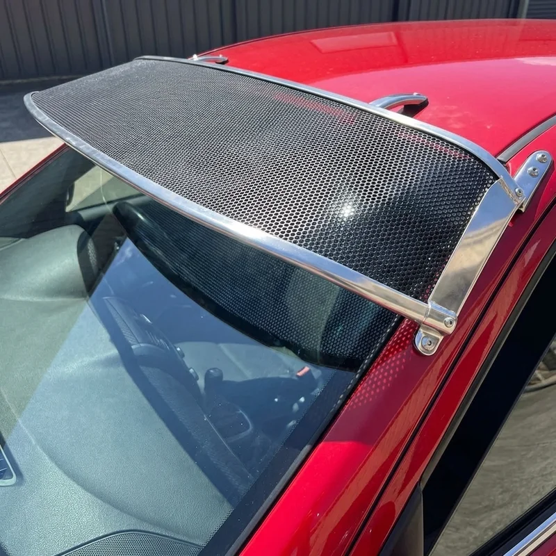 Viseira de Para-brisa em Tela Mazda RX 4 (1974 - 1978) - 1