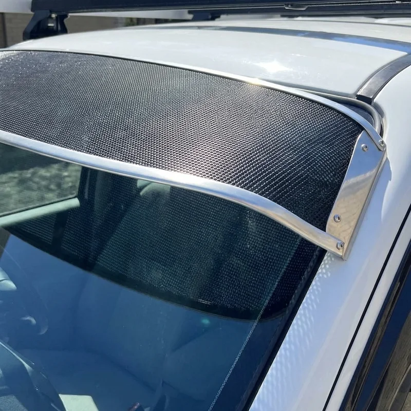 บังแดดกระจกหน้ารถแบบตาข่าย Mercury Capri (1966 - 1994) - 1