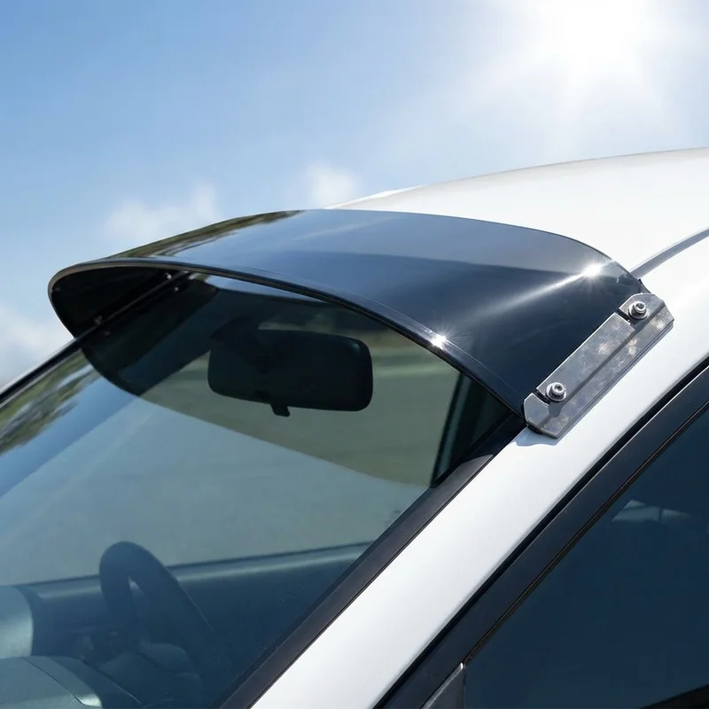 Mercury Cyclone Solid Acrylic Windscreen Sunvisor (1965 - 1971) - 1