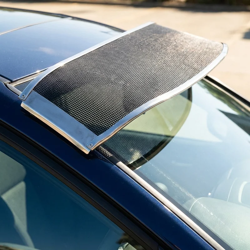 MG Midget Mesh Windscreen Sunvisor (1974 - 1979) - 1