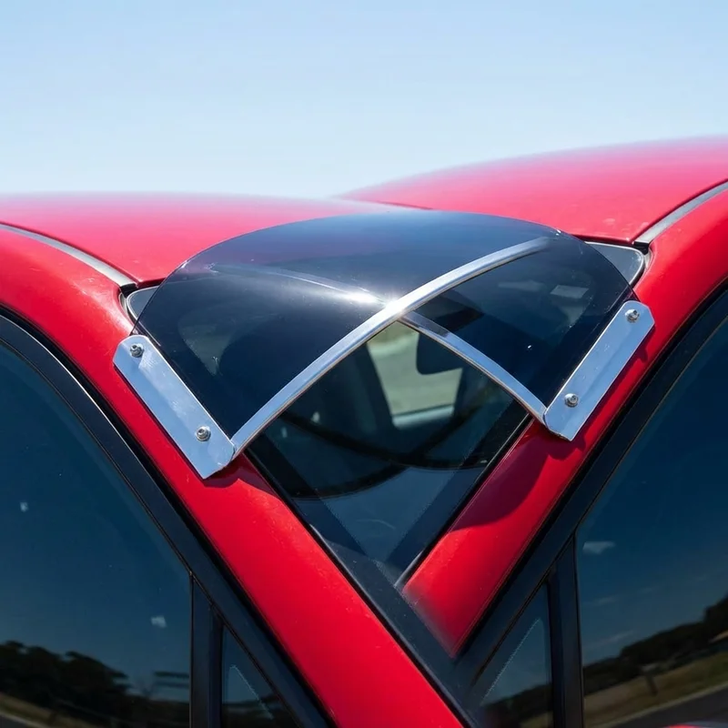 MG Midget Solid Acrylic Windscreen Sunvisor (1974 - 1979) - 1