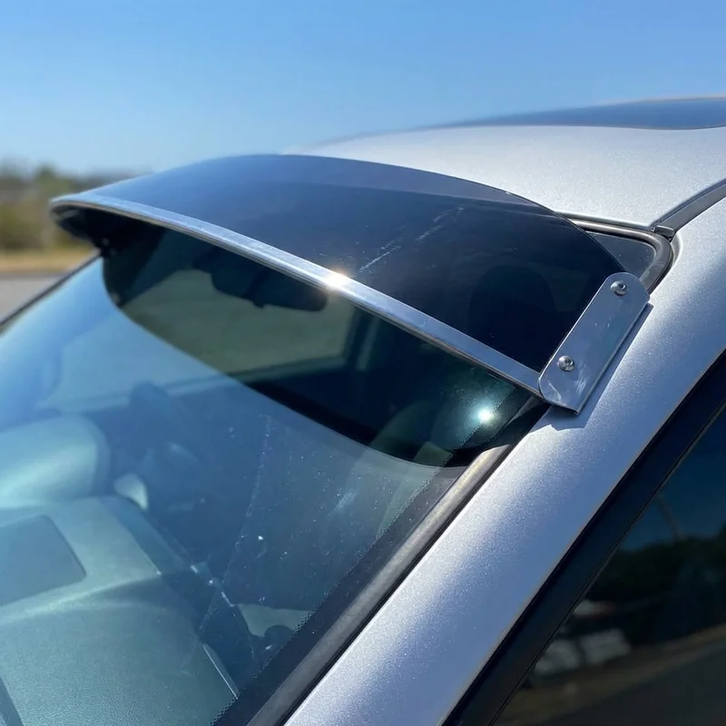 MG ZR Solid Acrylic Windscreen Sunvisor (2004 - 2005) - 1