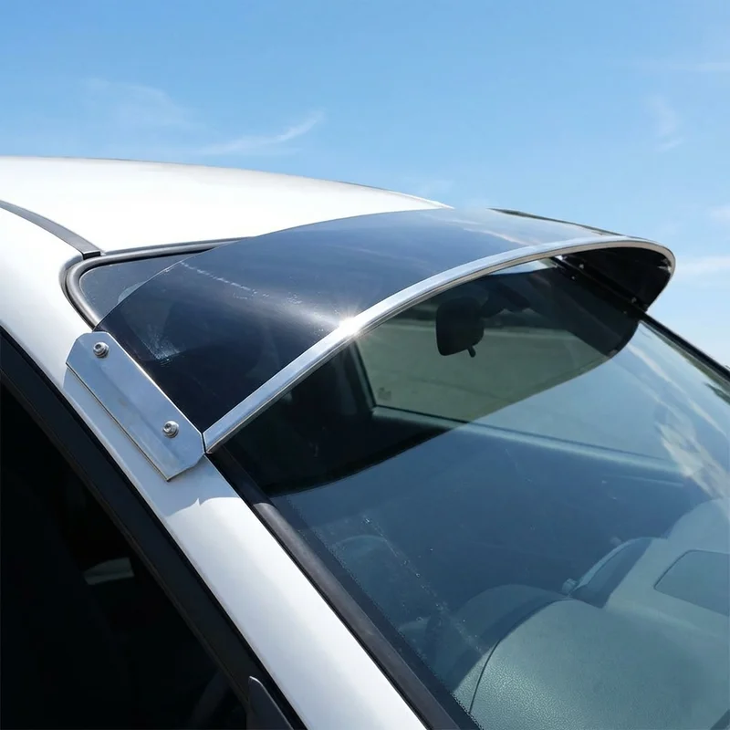 Mitsubishi Fuso Canter FE125 Solid Acrylic Windscreen Sunvisor (2012 - 2017) - 1