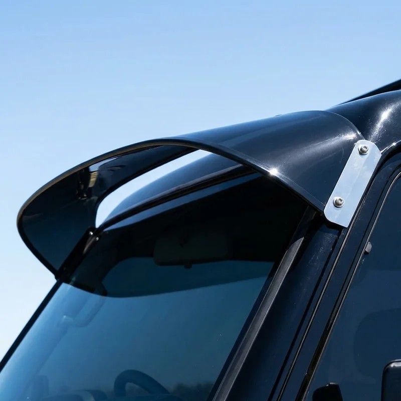 Mitsubishi Fuso FE SP Solid Acrylic Windscreen Sunvisor (1996 - 2004) - 1
