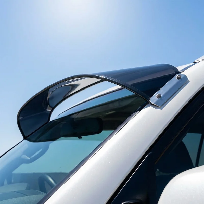 Mitsubishi Fuso FE145CC Solid Acrylic Windscreen Sunvisor (2005 - 2011) - 1