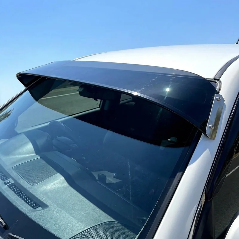 Mitsubishi Fuso FK260 Solid Acrylic Windscreen Sunvisor (2008 - 2011) - 1