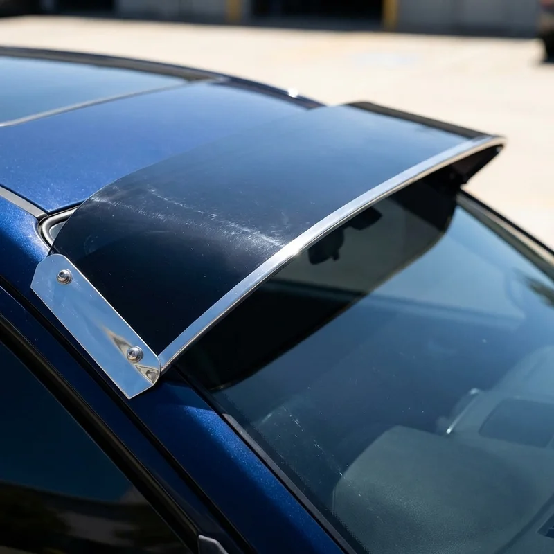 Mitsubishi Outlander Sport Solid Acrylic Windscreen Sunvisor (2011 - 2025) - 1