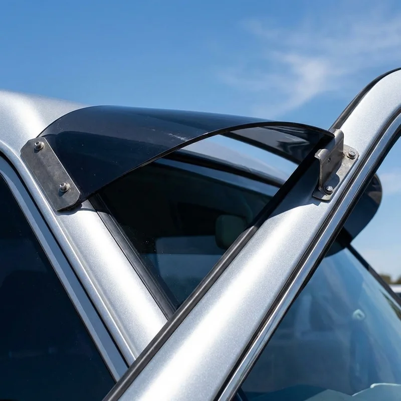 Mitsubishi Starion Solid Acrylic Windscreen Sunvisor (1983 - 1989) - 1